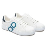 Salvatore Ferragamo - Sneakers Number Bianco Blue